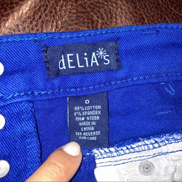 dELiA*s high-waisted denim shorts - Picture 3 of 3